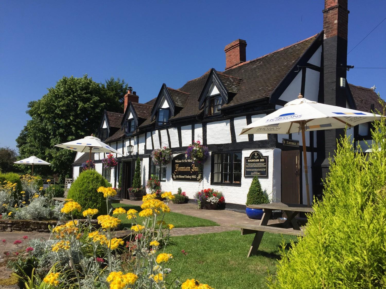 The Fountain Inn Tenbury Wells Esterno foto